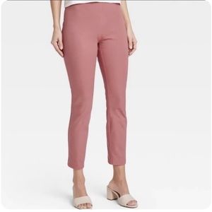 New! A New Day High Rise Side Zip Skinny Ankle Pants